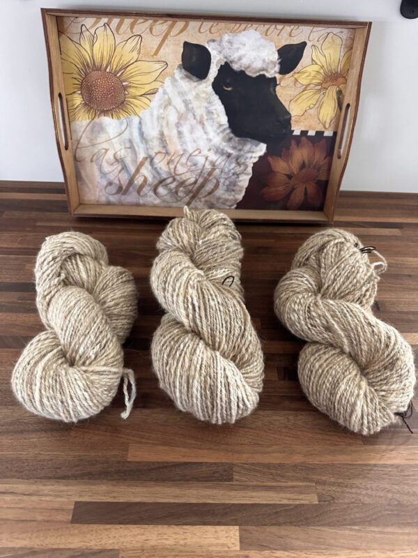 Hand Spun Skeins Dyed or natural